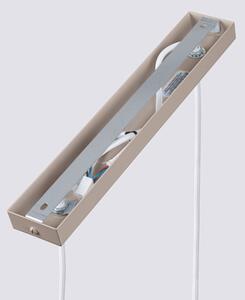 Brilagi - LED полилей на кабел CRESTO 2xGU10/10W/230V таупе