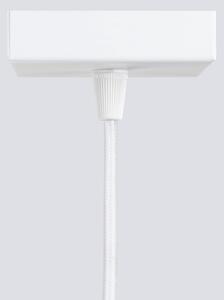 Sollux SL.1535 - Пендел KARBON 1xGU10/10W/230V бял