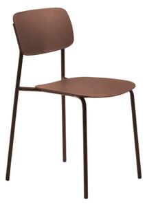 Трапезни столове в комплект от теракотени 2 бр. Kirkland – Unique Furniture