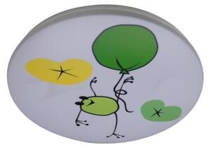 Rabalux 71069 - LED детско таванно осветително тяло FROGGO LED/24W/230V 3000K