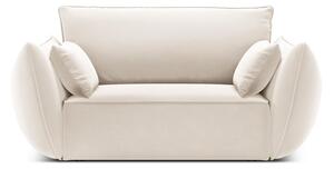 Бежово кадифено кресло Vanda – Mazzini Sofas