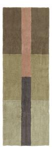 Ръчно изработена вълнена пътека 80x230 cm Chroma Dusty Pink – Lorena Canals