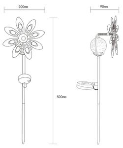 Globo 36576 - LED Соларен декорация LED/0,02W/3V IP44