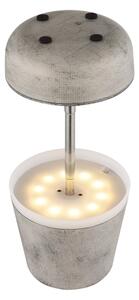 Globo 36638SA - LED соларна лампа 10xLED/0,06W/3V IP44 сива
