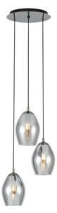 Eglo 39565 - Пендел ESTANYS 3xE27/60W/230V опушен