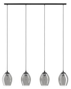 Eglo 39566 - Пендел ESTANYS 4xE27/60W/230V опушен