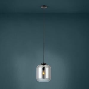Eglo 39673 - Пендел BULCIAGO 1xE27/40W/230V Ø 25 см опушен