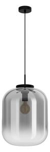 Eglo 39674 - Пендел BULCIAGO 1xE27/40W/230V Ø 35 см опушен
