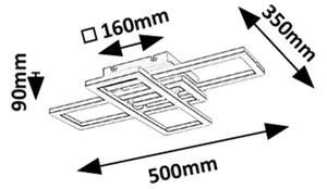 Rabalux 71394 - Димируемо LED таванно осветително тяло MERENI LED/40W/230V 3000-6500K + ДУ
