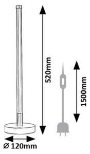 Rabalux 74165 - LED Настолна лампа NIVARO LED/8W/230V 3000K