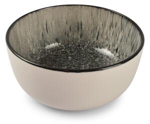 Черна/кремава глинена купичка 740 ml Gravel – ONA