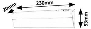 Rabalux 78017 - LED Лампа за под кухненски шкаф със сензор за движение JELORA LED/0,5W/3xAA