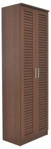 Шкаф за обувки Sante за 21 чифта, цвят орех 60x37x183см