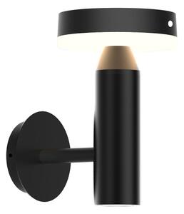 Zuma Line WT33611 - LED соларна стенна лампа CARLI LED/4,5W/2000mAh IP44 черна