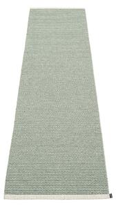 Светлозелена пътека за открито и закрито 70x300 cm Mono Sage Army – Pappelina