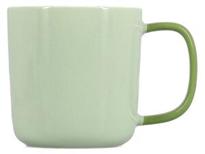 Зелена чаша от костен порцелан 370 ml Mae – ONA