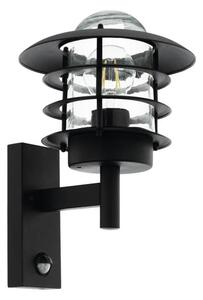 Eglo 79555 - Екстериорен аплик със сензор ZAMALENA 1xE27/60W/230V IP44