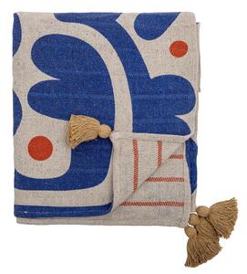 Синьо одеяло 130x160 cm Eviaya – Bloomingville