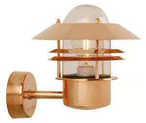 Nordlux - Екстериорен аплик BLOKHUS 1xE27/60W/230V IP54 меден