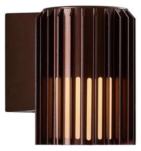 Nordlux - Екстериорен аплик ALUDRA 1xE27/15W/230V кафяв