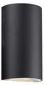 Nordlux - LED Екстериорен аплик ROLD LED/10,5W/230V IP54 черен