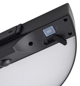 Nordlux - LED соларен стенен фенер MONAY LED/5W/5V IP44 с сензор