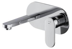 Cersanit S951-330-Смесител за мивка за скрит монтаж CREA лъскав хром