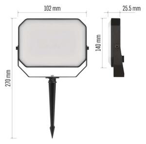 К-кт 3x LED RGBIC Димируема екстериорна прожектор LED/14W/230V 3000-6500K IP65 Wi-Fi Tuya