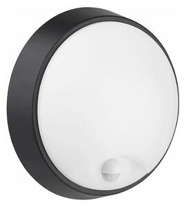 LED Екстериорен аплик със сензор LED/12W/230V IP65 черен
