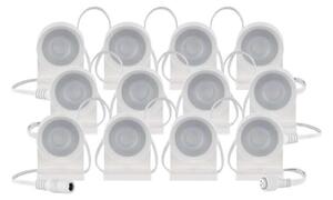 LED RGBIC+CCT Декоративни лампички GoSmart 12xLED/7W/230V 255 см Wi-Fi Tuya