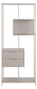 Сива библиотека 77x185x35 cm Seaford – Actona
