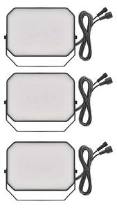 К-кт 3x LED RGBIC Димируема екстериорна прожектор LED/14W/230V 3000-6500K IP65 Wi-Fi Tuya
