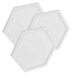 Разширителен комплект 3x RGBIC димируеми LED панели 1,8W/230V Wi-Fi Tuya