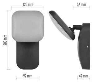 LED Екстериорен гъвкав аплик NIKA LED/12,5W/230V IP44
