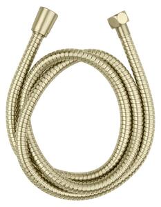 Матово златист душ маркуч от неръждаема стомана 150 cm Brass – Wenko