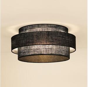 Brilagi - LED таванно осветление SPACE YUTE 12W/230V, Ø50 см, черно