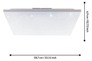 Eglo 75618 - LED Панел за повърхностен монтаж CALEMAR-S LED/32W/230V 4000K 60x60 см