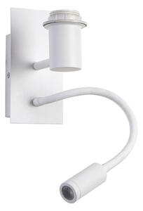 Brilagi - LED Гъвкав аплик NUBILA 1xE27/25W/230V + LED/3W бял