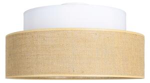 Плафон BOHO 1xE27/60W/230V Ø 40 см бял/бежов