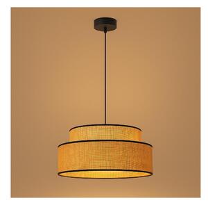 Пендел BOHO 1xE27/60W/230V Ø 40 см бежов