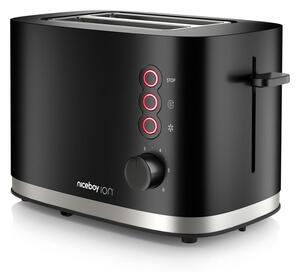 Niceboy ION Cruncher C3 - Тостер с два отвора и печка 870W/230V черен