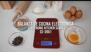 SOGO КУХНЕНСКА ВЕЗНА BAC-SS-3961-R ЧЕРВЕНА
