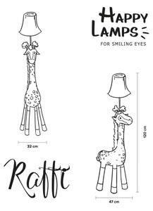 Happy Lamps - LED Детски лампион RAFFI LED/5,4W/230V жираф
