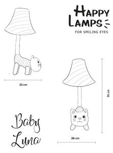 Happy Lamps - LED Детска настолна лампа BABY LUNA LED/5,4W/230V котка