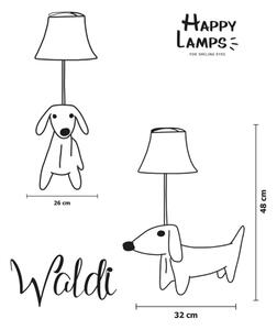 Happy Lamps - LED Детска настолна лампа WALDI LED/5,4W/230V дакел