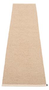 Бежова пътека за открито и закрито 70x300 cm Mono Light Nougat – Pappelina