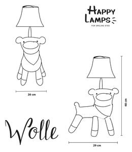 Happy Lamps - LED Детска настолна лампа WOLLE LED/5,4W/230V овца