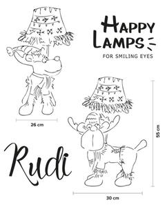 Happy Lamps - LED Детска настолна лампа RUDI LED/5,4W/230V северен елен