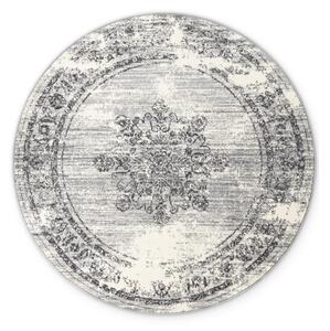 Сиво-кремав кръгъл килим ø 120 cm Gloria Lydia – Hanse Home