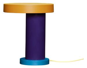 Лилава LED затъмняваща се настолна лампа (височина 25 cm) Magic – Hübsch